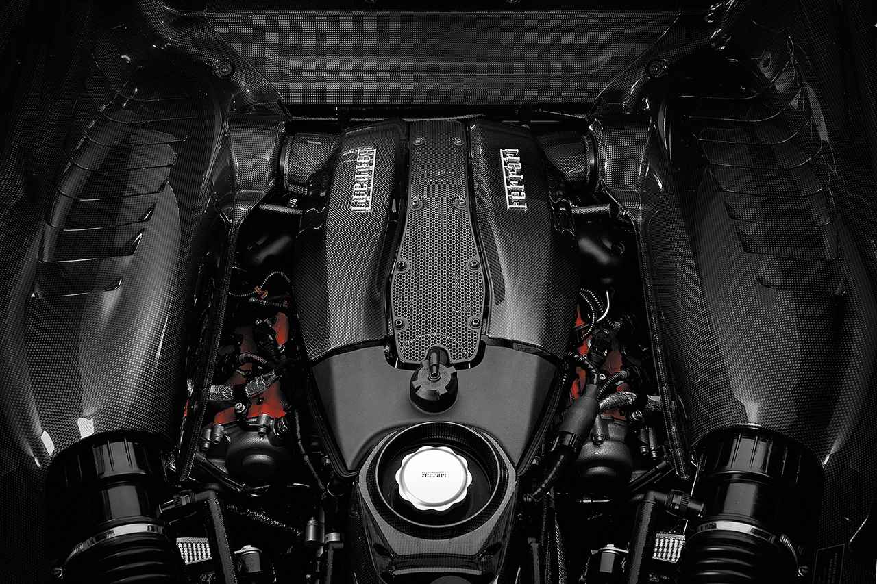 画像: 720psを発生する3.9LのV8ツインターボは、スペシャルシリーズを除くフェラーリ史上最もパワフルなV8となる。