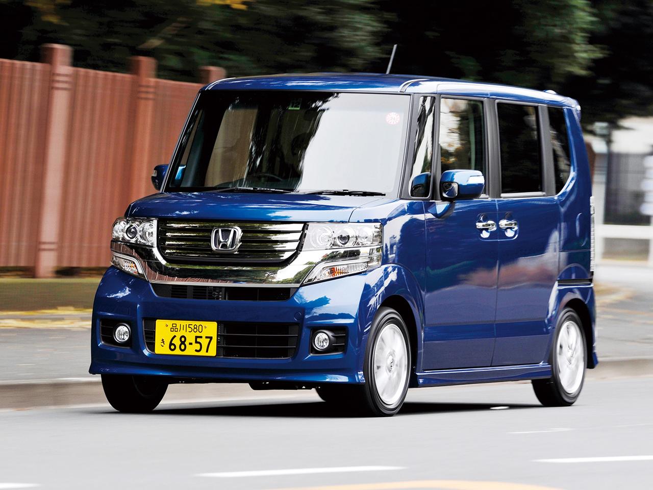 初代ホンダN BOXはそれまでの軽自動車の概念を変えた。広大な荷室空間