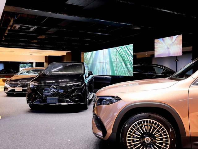 画像: ヤナセが都内初となるメルセデス・ベンツの電気自動車EQシリーズ専門ショールーム「メルセデス EQ 青山」をオープン - Webモーターマガジン