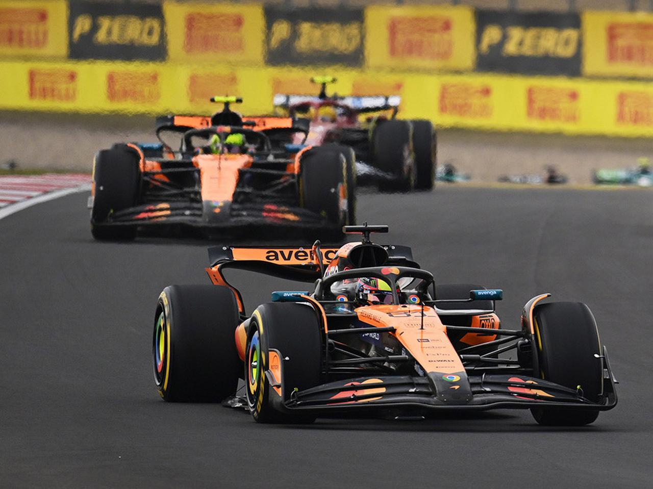 画像: 昨年2025年中国GP決勝ではマクラーレンが1-2フィニッシュを達成。スプリントはフェラーリのハミルトンが制した。