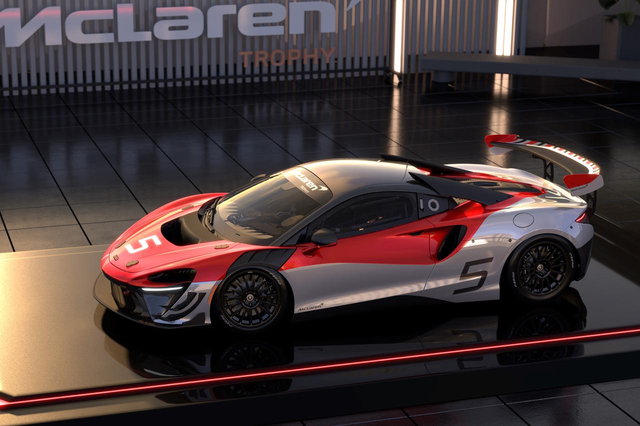 画像: ワンメイクレースのマクラーレン・トロフィー用車両「アルトゥーラ EVO」。アルトゥーラGT4をベースに開発された。