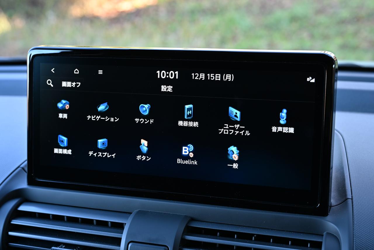 画像: インスタークロスに装備されているさまざまな機能はここで設定することができる。いろいろなボタンの階層を見ているだけでも楽しい。
