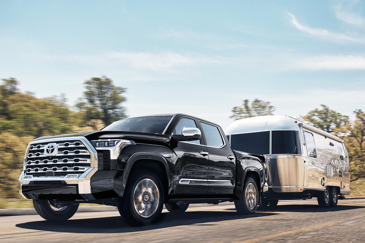 画像: アメリカンピックアップらしい、存在感のあるスタイルが特徴的なタンドラ。