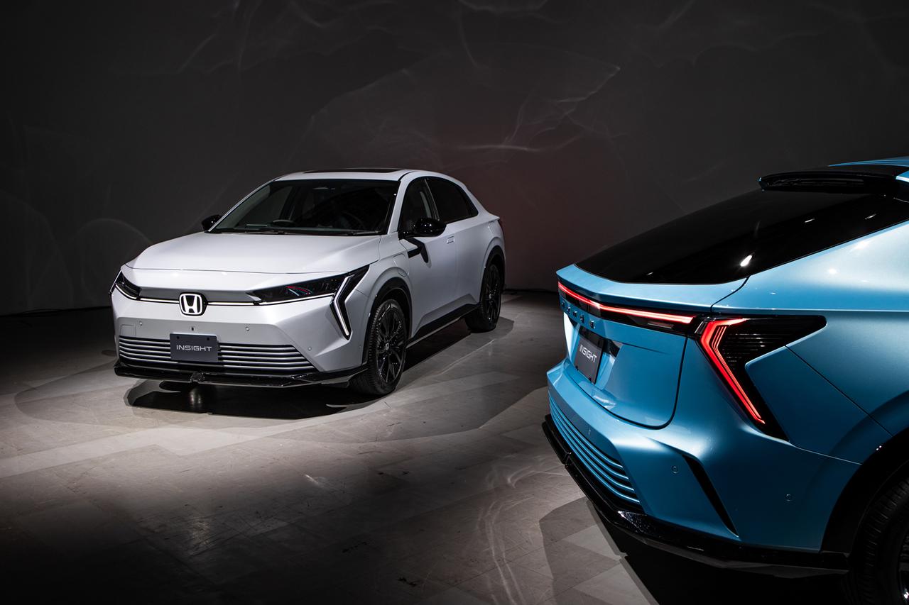 画像: 新型クロスオーバーBEVの「インサイト」は、現行のホンダ車と次世代モデル群の0シリーズとをつなぐモデル - Webモーターマガジン