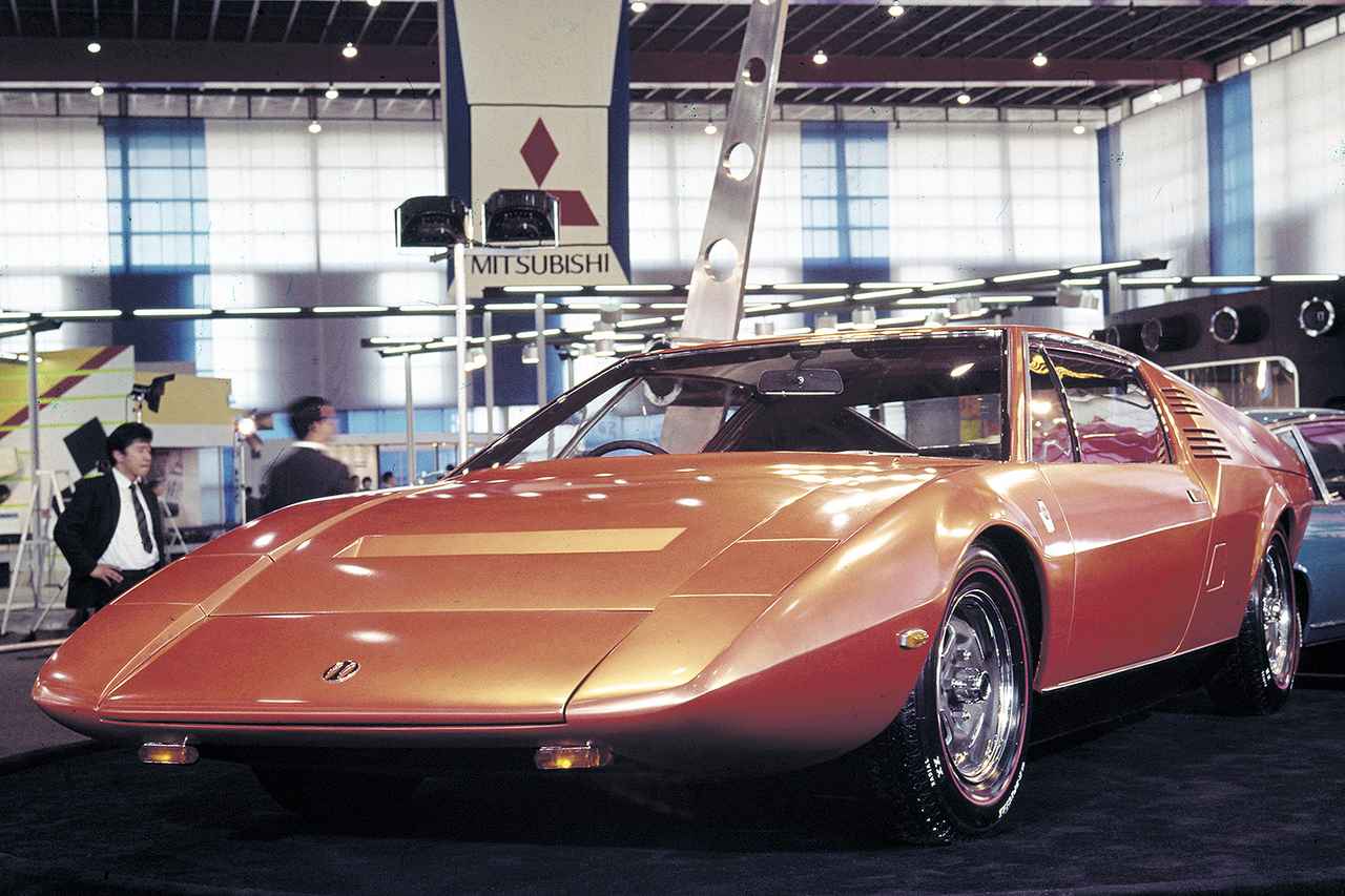 画像: 1969年の東京モーターショーでお披露目されたときの、ベレットMX1600。そのデザインは当時の国産車の中では出色だった。