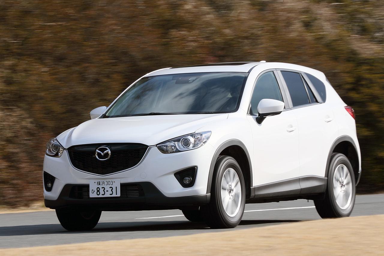 画像: 2012-2013日本カー・オブ・ザ・イヤーを受賞したCX-5。ガソリンエンジンは2Lのみを搭載。試乗車は、20S Lパッケージ。