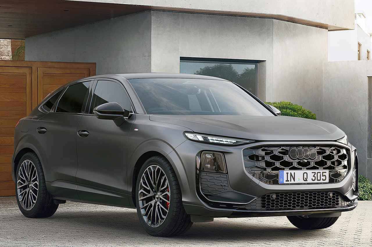 画像: 稀少な純正マットペイントのマデイラブラウンマットを採用した、200台限定の「Q3スポーツバック マットエディション」。
