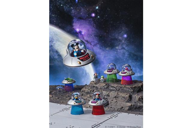 画像: トミカの新シリーズ「TOMICA TUNES」の第3弾は「宇宙」がテーマ!ディズニーキャラクターがUFO型のミニカーに"乗車" - Webモーターマガジン