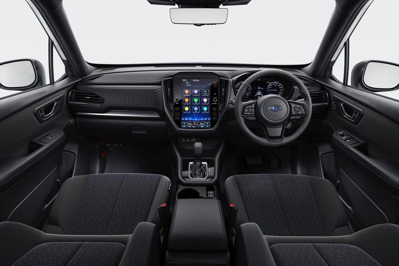 画像: 新グレード「Touring」のインテリア。シート表皮やインテリアトリムは2種類を設定。写真はブラック。