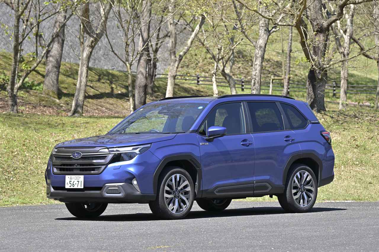 画像 : 2番目の画像 - SUBARUフォレスター S：HEV Premium EX - Webモーターマガジン