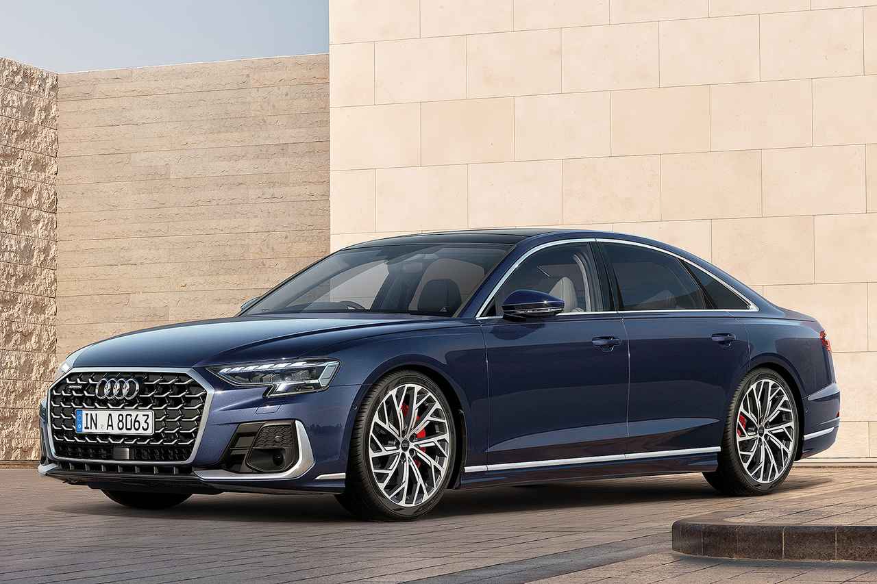 画像: 現行型 A8の生産終了を記念したメモリアルモデル「ファイナルエディション」。