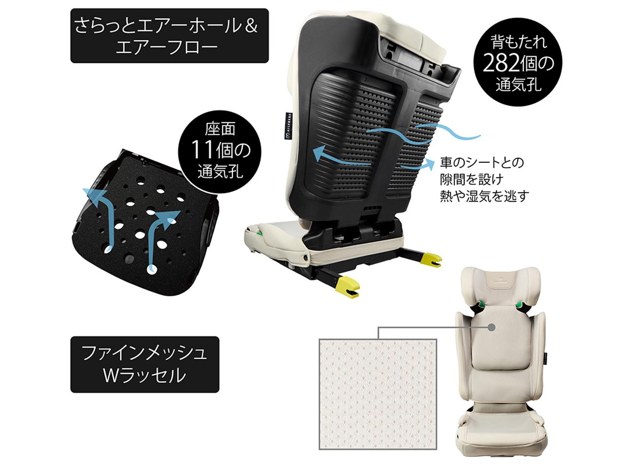 画像5: 高い安全性で子供の成長を支える、ロングユースのジュニアシート。