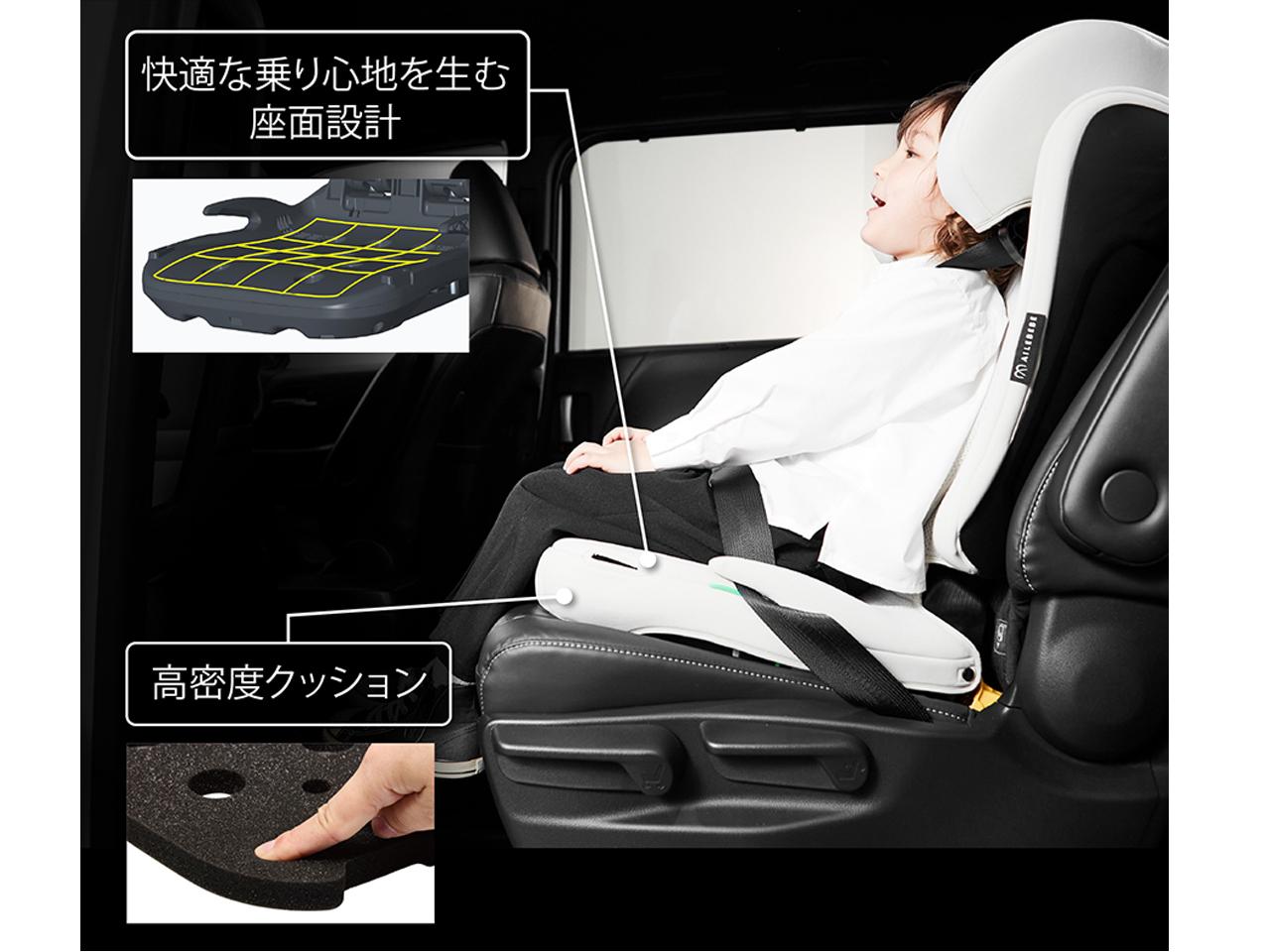 画像4: 高い安全性で子供の成長を支える、ロングユースのジュニアシート。
