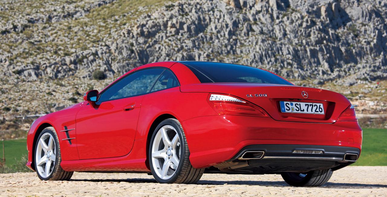 画像 : 9番目の画像 - メルセデス・ベンツ SL500 - Webモーターマガジン