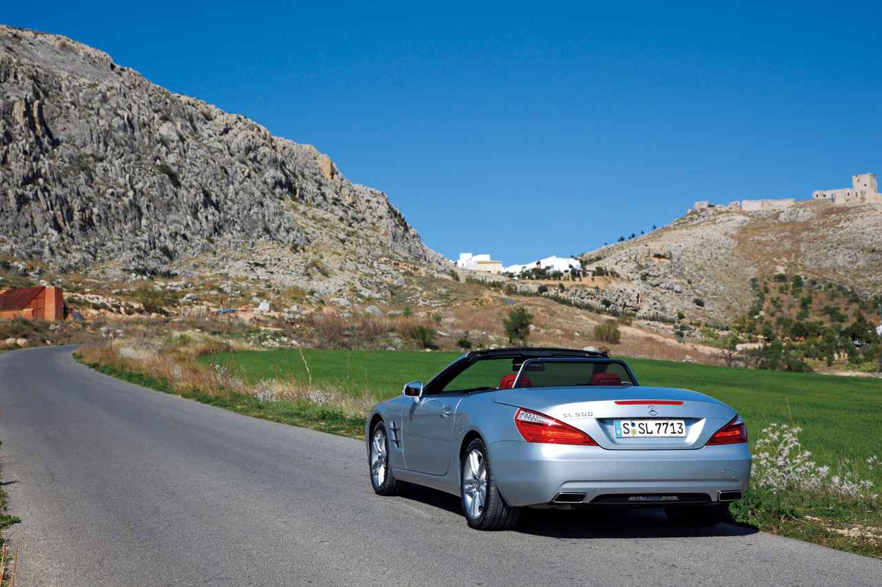 画像 : 1番目の画像 - メルセデス・ベンツ SL500 - Webモーターマガジン