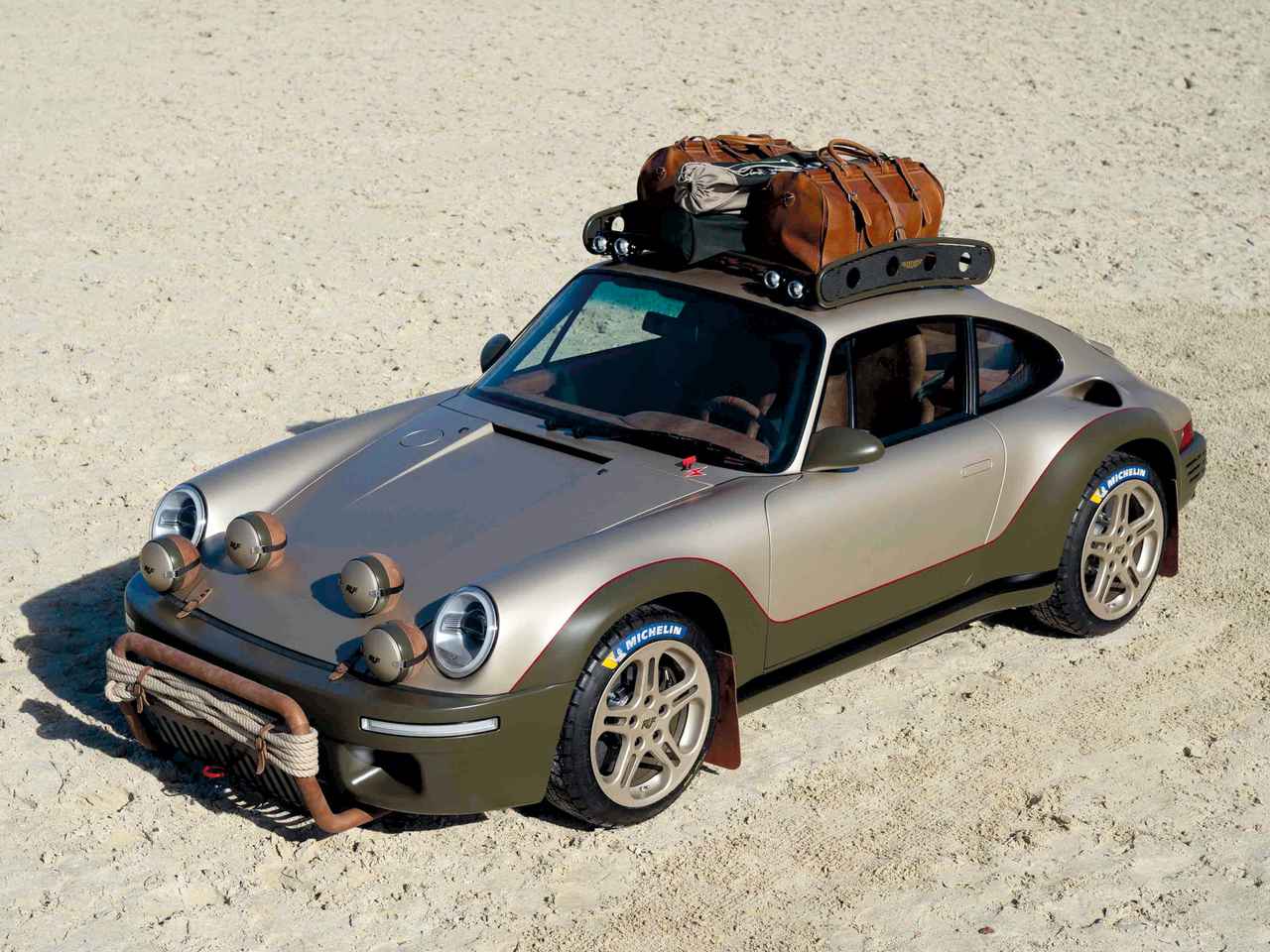 画像: 空冷ポルシェのラリー仕様？ いいえ、RUFの「ロデオコンセプト」というオフロード仕様車です - Webモーターマガジン