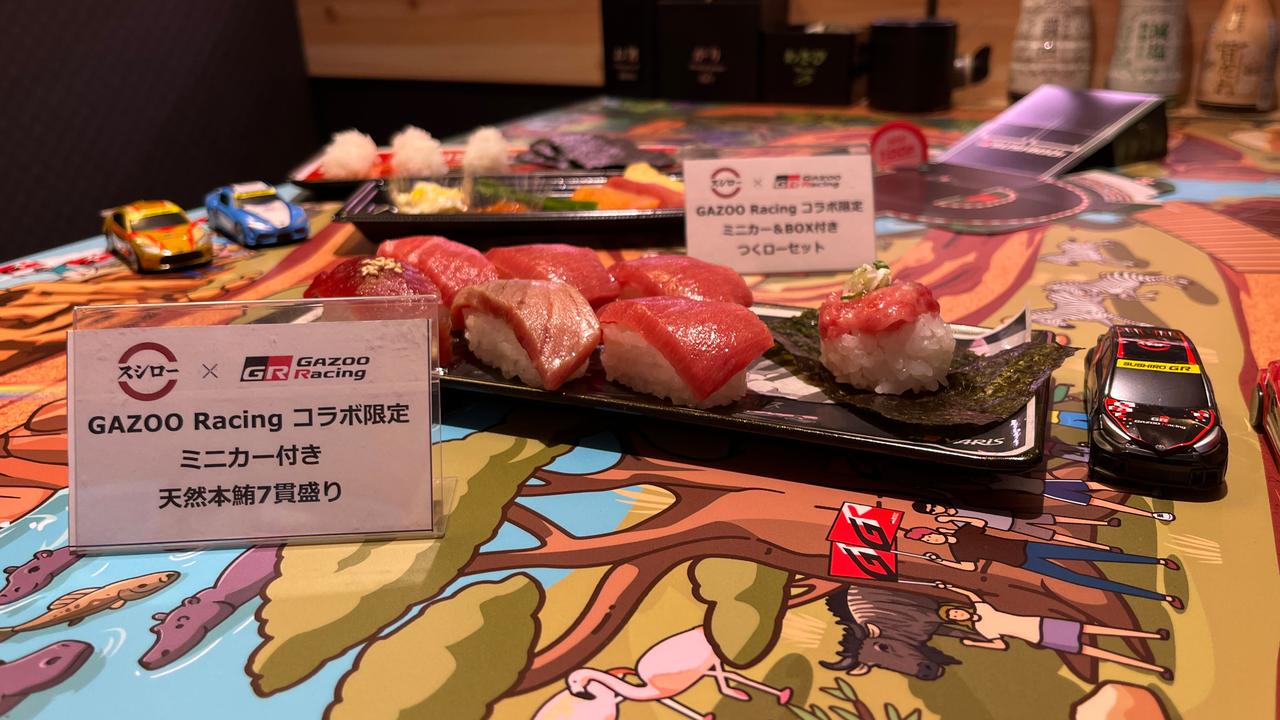 画像: 天然の本マグロの様々な部位や仕立てを変えて味わえる「天然本鮪7貫盛り」(写真手前)。年齢性別を問わず人気の「マグロ」を提供する本メニューが、2点目のコラボ商品として選出された。