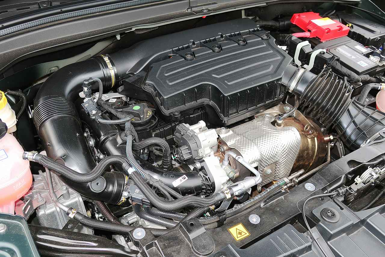 画像: 1.5L 直4ガソリンターボエンジン＋48V電気モーターを組み合わせたマイルドハイブリッドシステムは、システム総合で175ps（欧州仕様）を発生する。