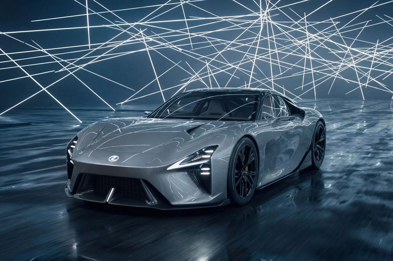 画像: 走りも存在感もハイスペックなラグジュアリースポーツクーペの未来形「Lexus LFA Concept」が世界初公開 - Webモーターマガジン