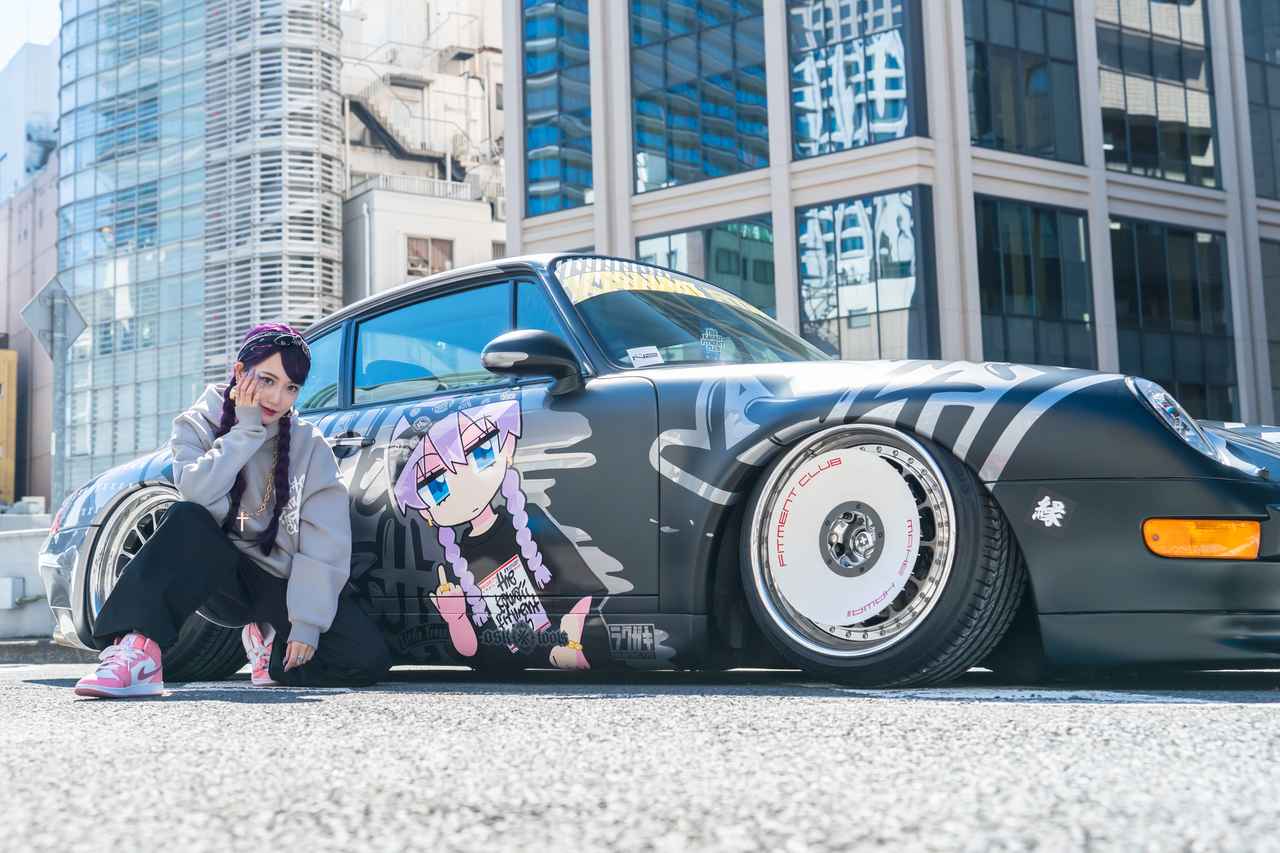 画像3: 「誰が若者のクルマ離れと言った?」 落書きポルシェで原宿に行列を作る「KAWAII FITMENT.」の衝撃