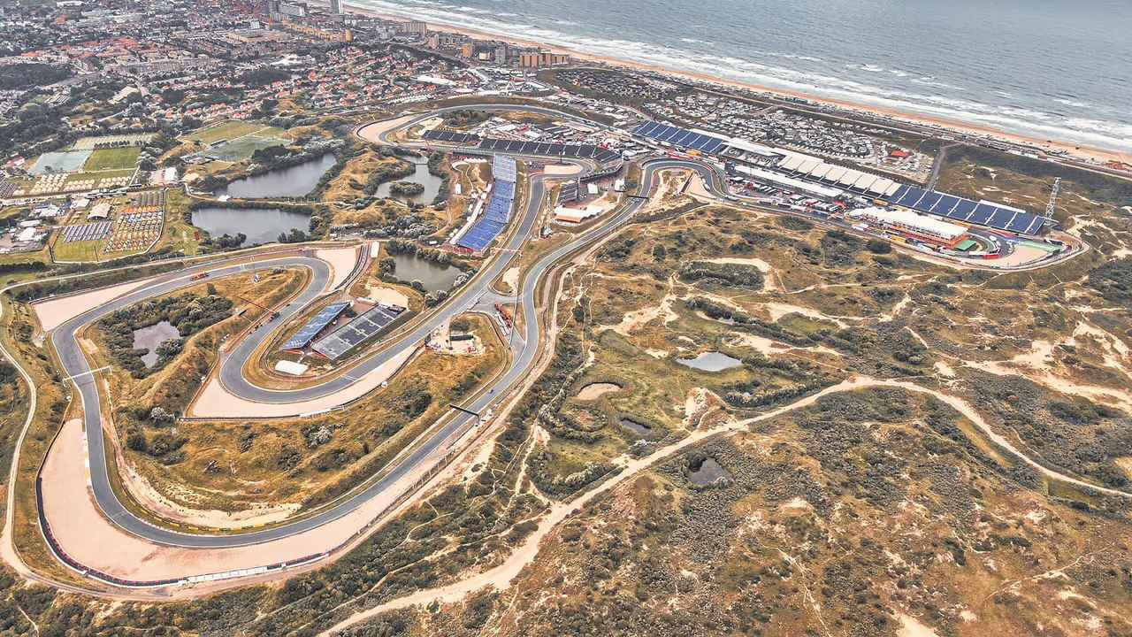 画像: アムステルダム近郊の北海沿岸に位置するザントフォールト・サーキット。複雑なアンジュレーションや大きな負担がかかるバンクがあり、タイヤが熱を持ちやすい。