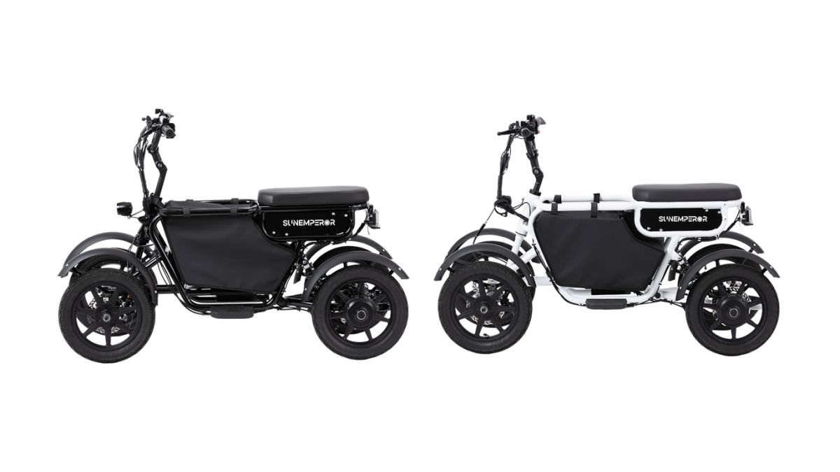 画像: Sun Emperor の「LBIRD」。四輪の特定小型原動機付自転車で、運転免許不要。価格は29万7,000円(税込)