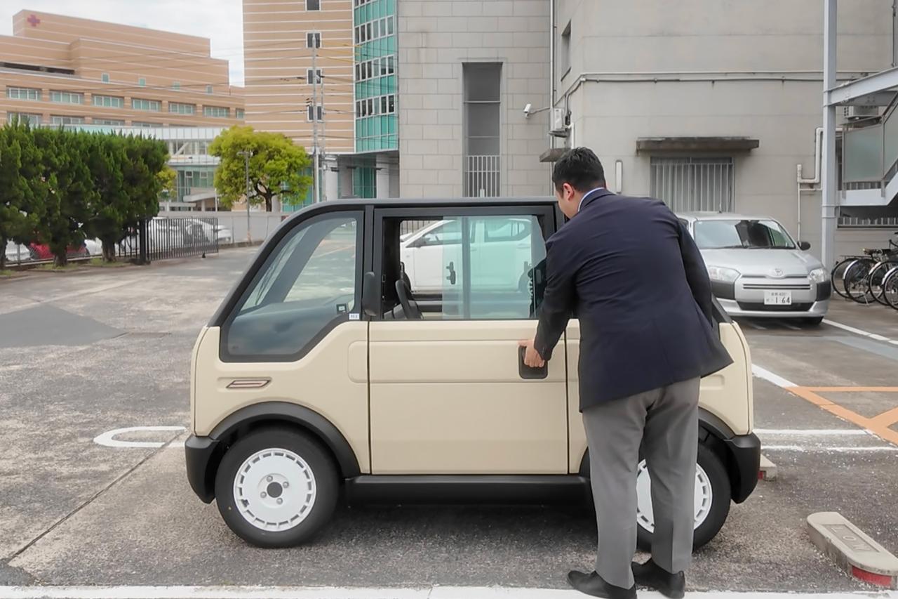 画像: KGモーターズのミニカー「mibot」は、累計受注台数2000台以上という大人気モデルだ。
