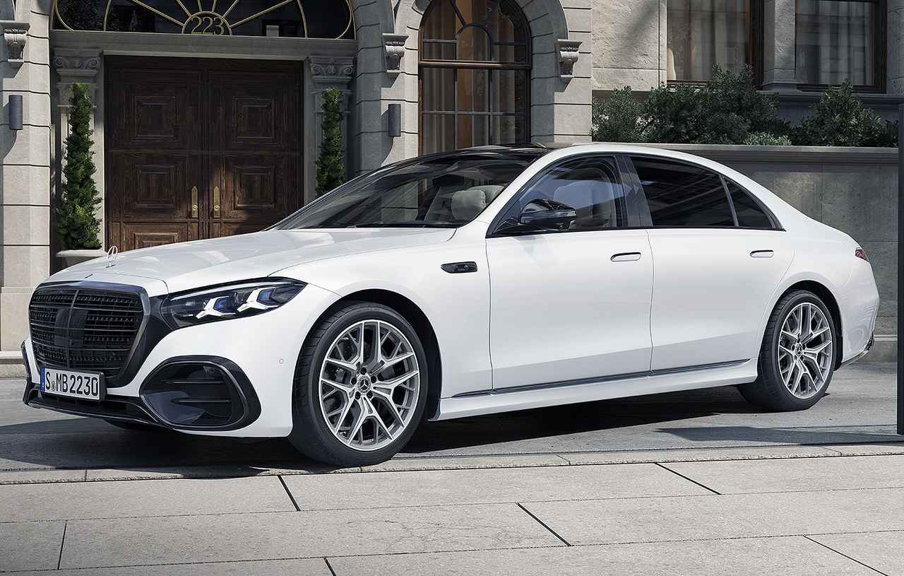 画像: メルセデス・ベンツ S500 4マティック ロング。