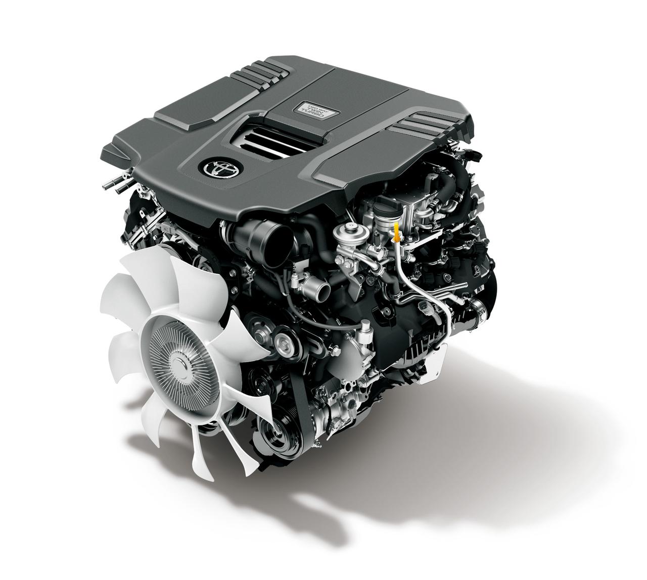 画像: わずか1600回転から700Nmの強大なトルクを発生する3.3LのV6ツインターボディーゼルエンジン。今回の改良でGXに投入されたことで、これまで以上にランクル300がクロカンマニアから注目を集めることに。