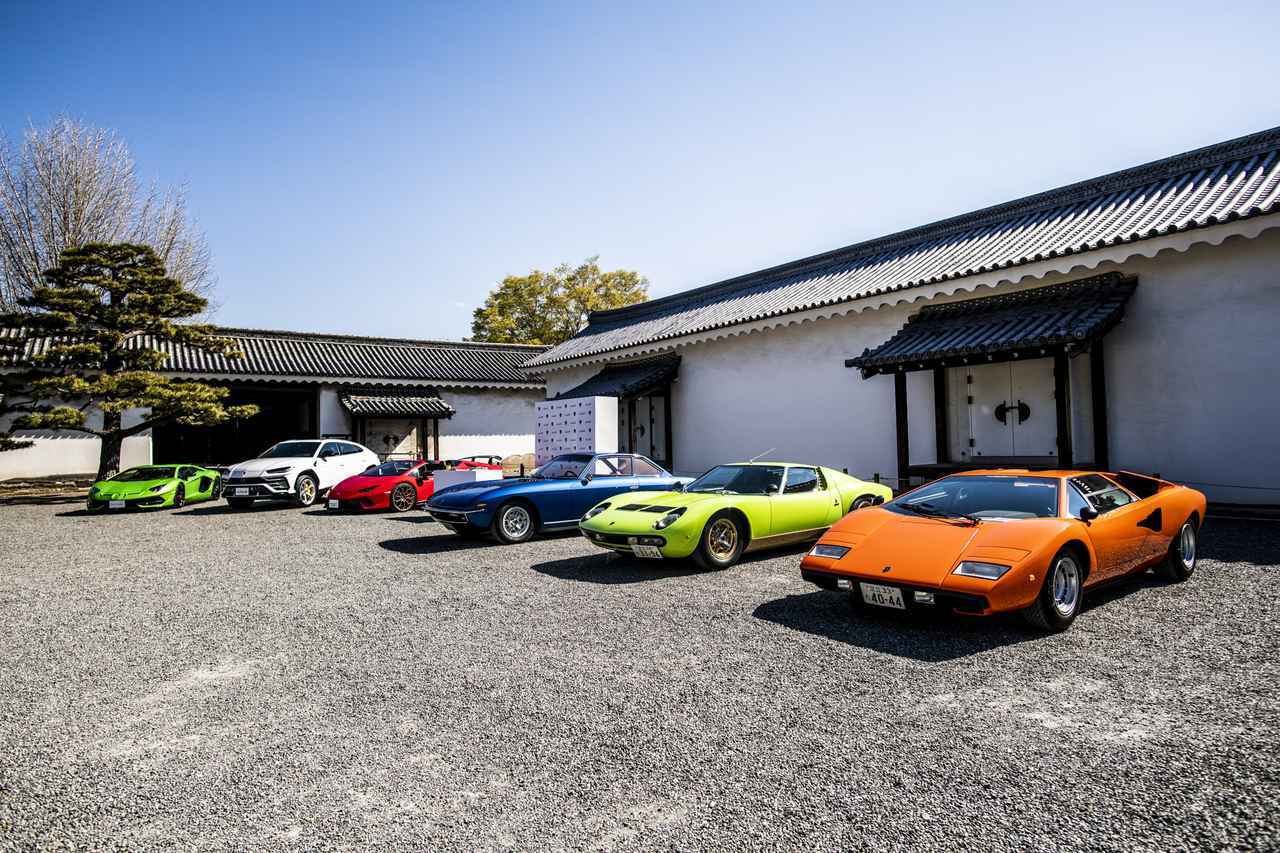 画像: 「CONCORSO D'ELEGANZA KYOTO 2019」 世界的なランボルギーニの名車が世界遺産の元離宮二条城に集結 - Webモーターマガジン