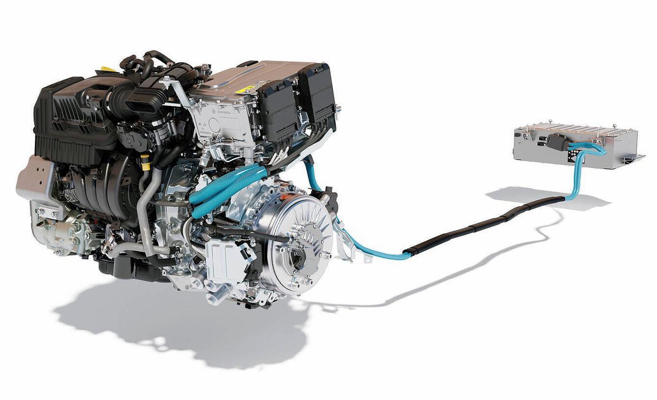 画像: 新開発の1.8L 直4エンジンと組み合わされた、新フルハイブリッドの「Eテック」。