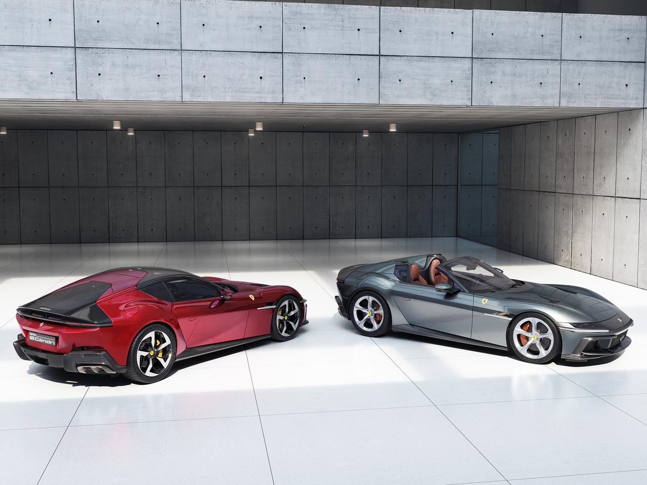 画像: フェラーリの新たなるフラッグシップ「12 チリンドリ」がワールドプレミア! 電気もターボも使わずに最高出力830psを発生する6.5L V12を搭載 - Webモーターマガジン