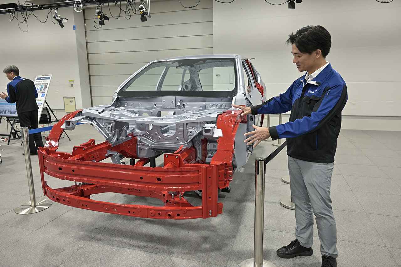 画像 : 8番目の画像 - SUBARUが独自開発したBEVの初期試作「台車」 - Webモーターマガジン