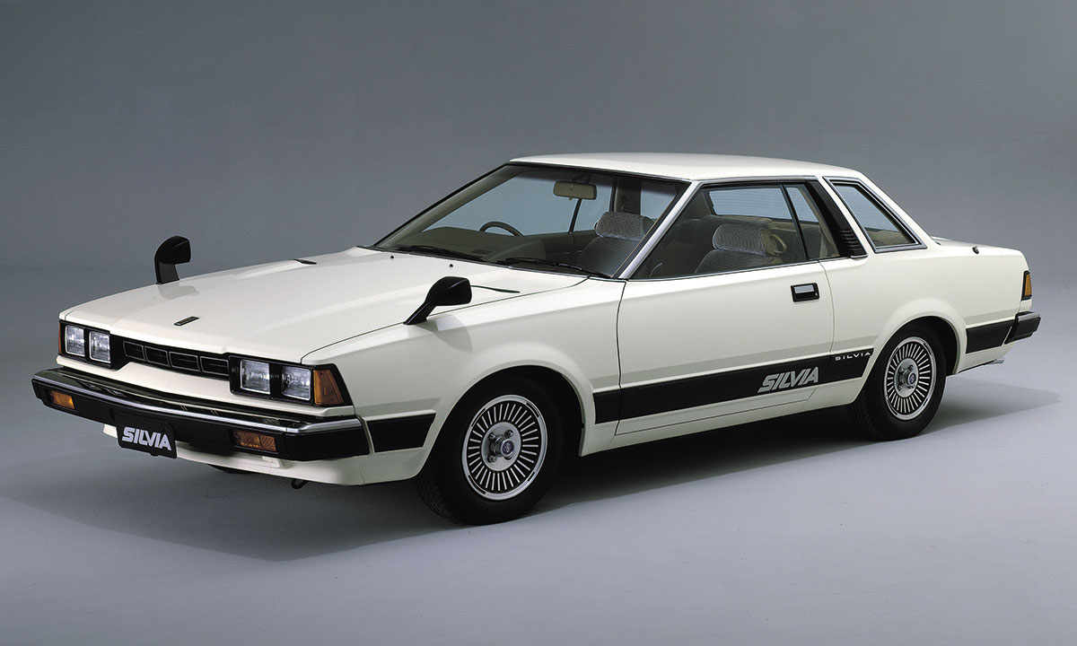 画像: 【日産 シルビア 2000ZSE-X】 1979年3月に登場した3代目シルビア。直線的なボディラインと角型4灯式ヘッドライトが、精悍な印象を与える。