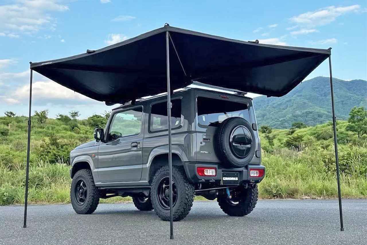 画像 : 3番目の画像 - GIWORKS NEW Lite 270度サイドオーニング - Webモーターマガジン