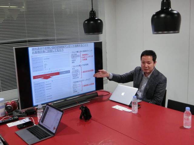 画像: メールコミュニケーションで重要となってくる“消費者ステータスの捉え方”をパターンに応じてご説明してくださる河田さん
