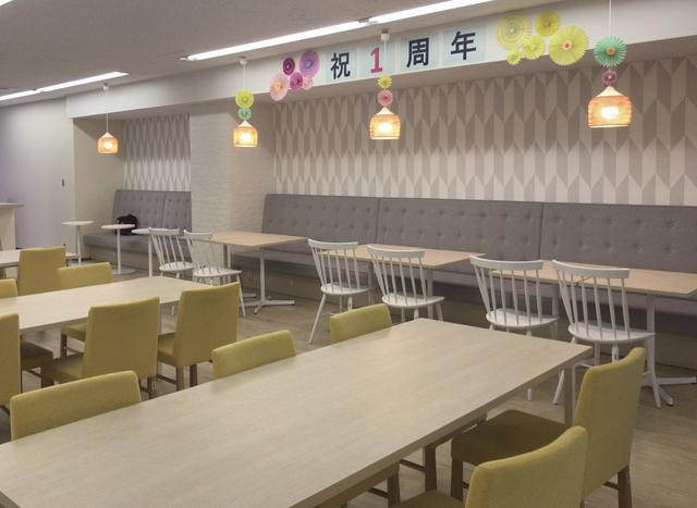 画像1: カフェスペースのような休憩室!
