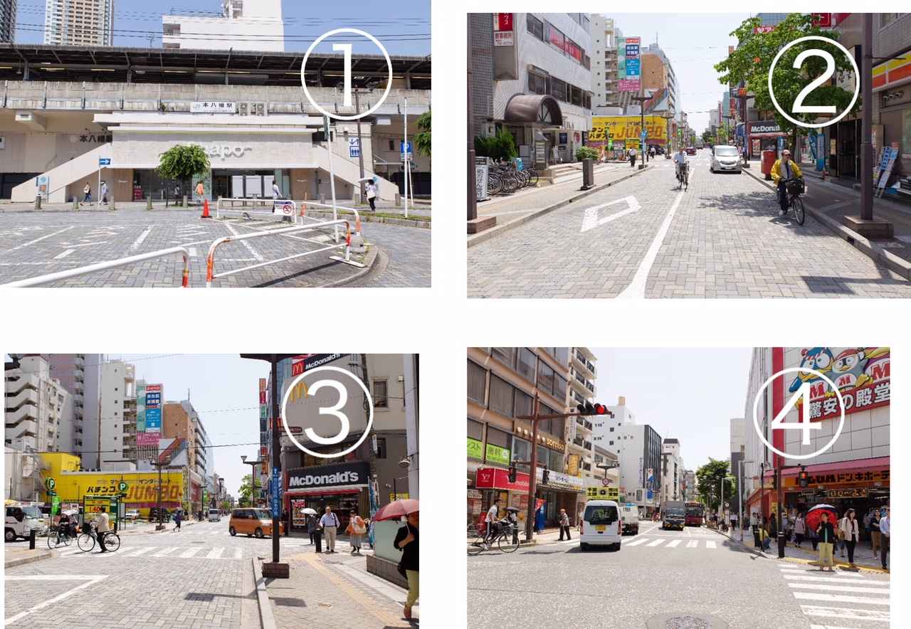 画像2: 待合・休憩席は鮮やかな赤