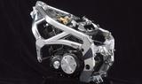 画像: インジェクションはホンダVTR1000系から流用。ラムエア加圧により、最高出力135馬力、最高速度227km/hをマークする。しかしエンジンの大きさ・重さは如何ともし難く、乾燥重量は189kgというヘビー級の重さでした。 www.over.co.jp