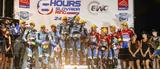 画像: スロバキア8時間耐久の表彰台。優勝はGMT94(ヤマハ)、2位はスズキ・エンデュランス・レーシング・チーム、そして3位はホンダ・エンデュランス・レーシングでした。 www.fimewc.com