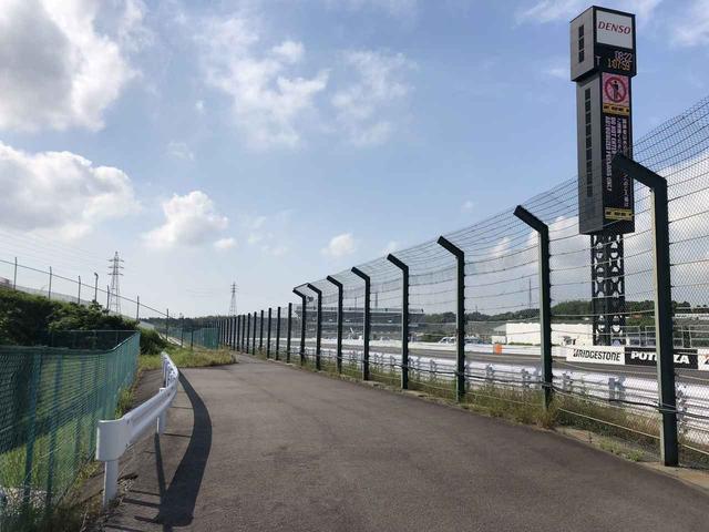 画像: 投稿者限定でサービスロード上に観戦エリア「激近ゾーン」を設定
