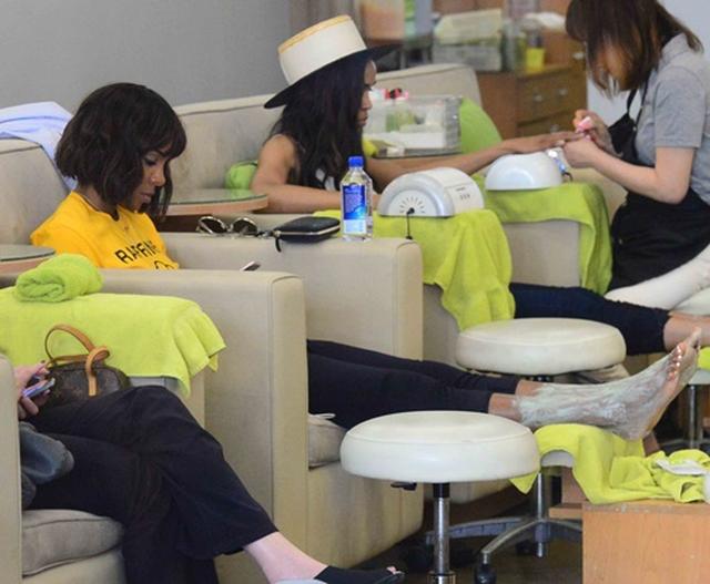 画像1: LAのネイルサロンで発見