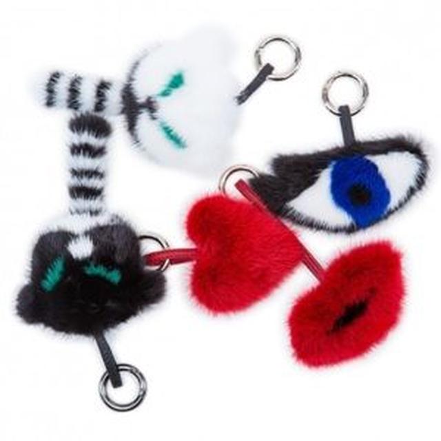 画像: ファーチャーム:Trinkets Accessories 各種約15,000円(150ドル)