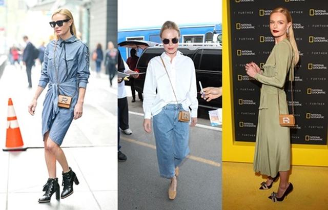 画像: ヘイリー・ボールドウィン:GUCCI(グッチ)のマーモンドバッグ