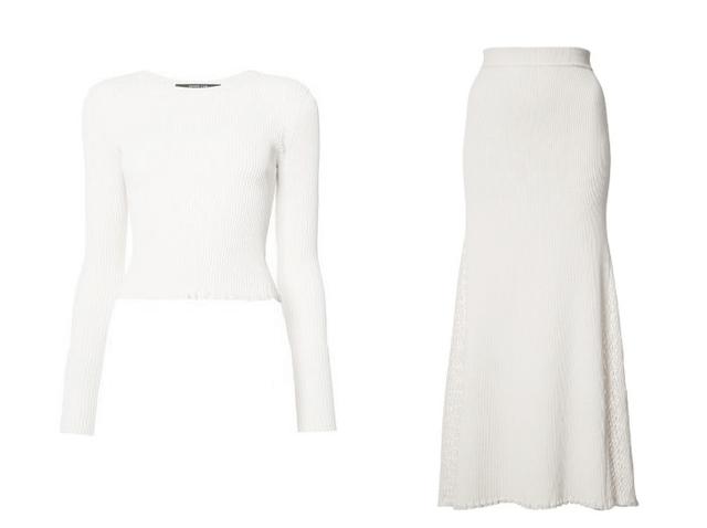 画像: ヒラリー・ダフ着用トップス&スカート:Derek Lam www.dereklam.com