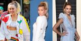 画像: (左から)マイリー・サイラス、ヘイリー・ボールドウィン、ジェシカ・アルバ