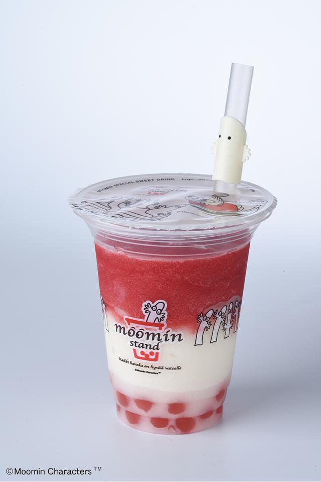画像1: ストローに注目!「ムーミン谷」の飲むスウィーツ「ムーミンスタンド」の新作が登場