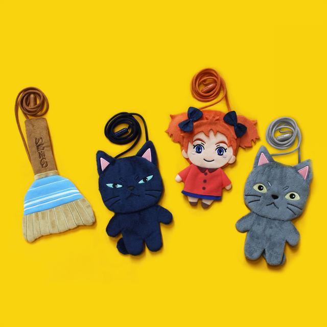 画像: ひも付きポシェット 2017年8月上旬展開 (全4種/約17cm)