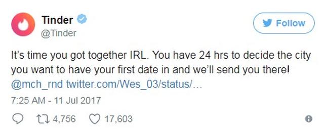 画像1: なんとTinderが手助けを