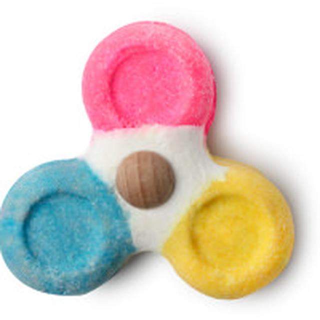 画像2: LUSHからハンドスピナー型バブルバーが登場
